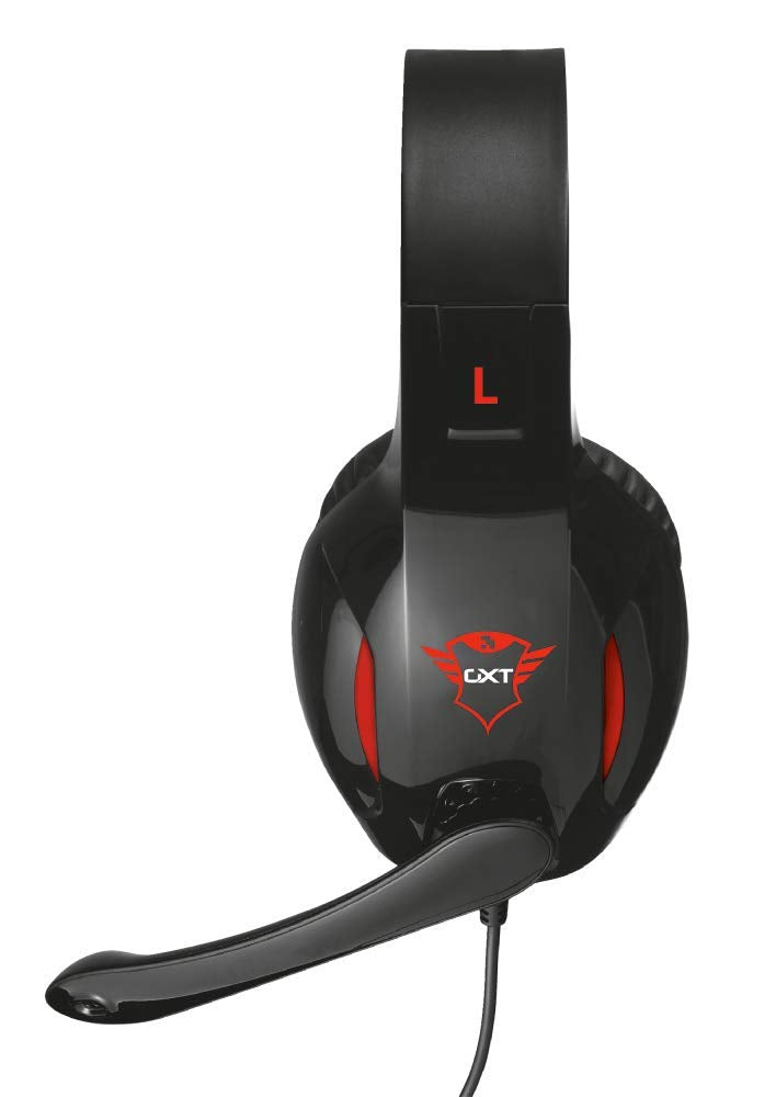Trust Gaming XL Endurance GXT 330 - Casque de jeu avec coussinets d'oreille souples et larges et basses puissantes, conçu pour PC et consoles Trust Gaming XL Endurance GXT 330 - Casque de jeu avec coussinets d'oreille souples et larges et basses puissantes, conçu pour PC et consoles